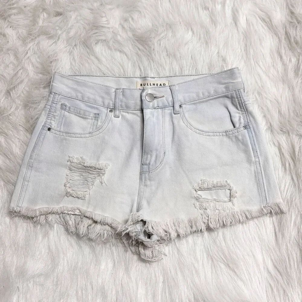 Bullhead Denim Co Women’s High Rise Denim Short Size 26